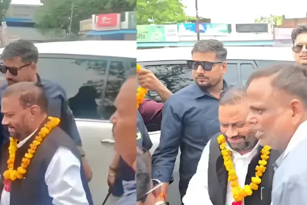 Swami Prasad Maurya Slapped in Raebareli