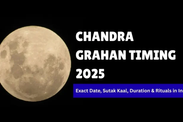 Chandra Grahan Timing 2025 Exact Date, Sutak Kaal, Duration & Rituals in India