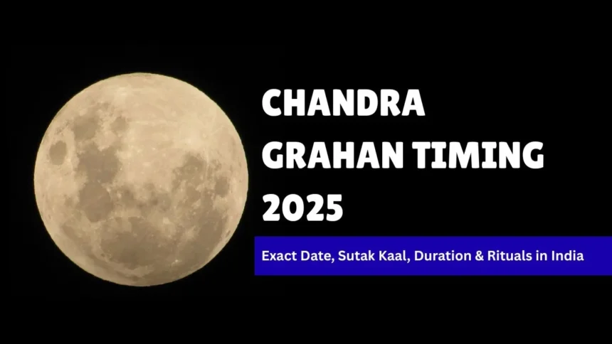 Chandra Grahan Timing 2025 Exact Date, Sutak Kaal, Duration & Rituals in India