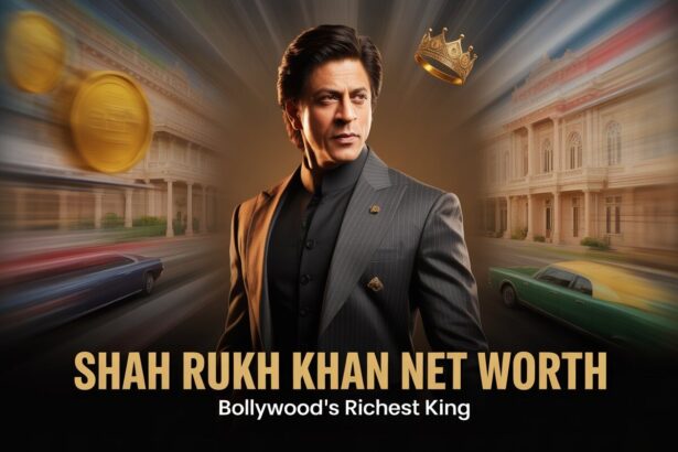 Shah Rukh Khan Net Worth The Journey of Bollywood's Richest King